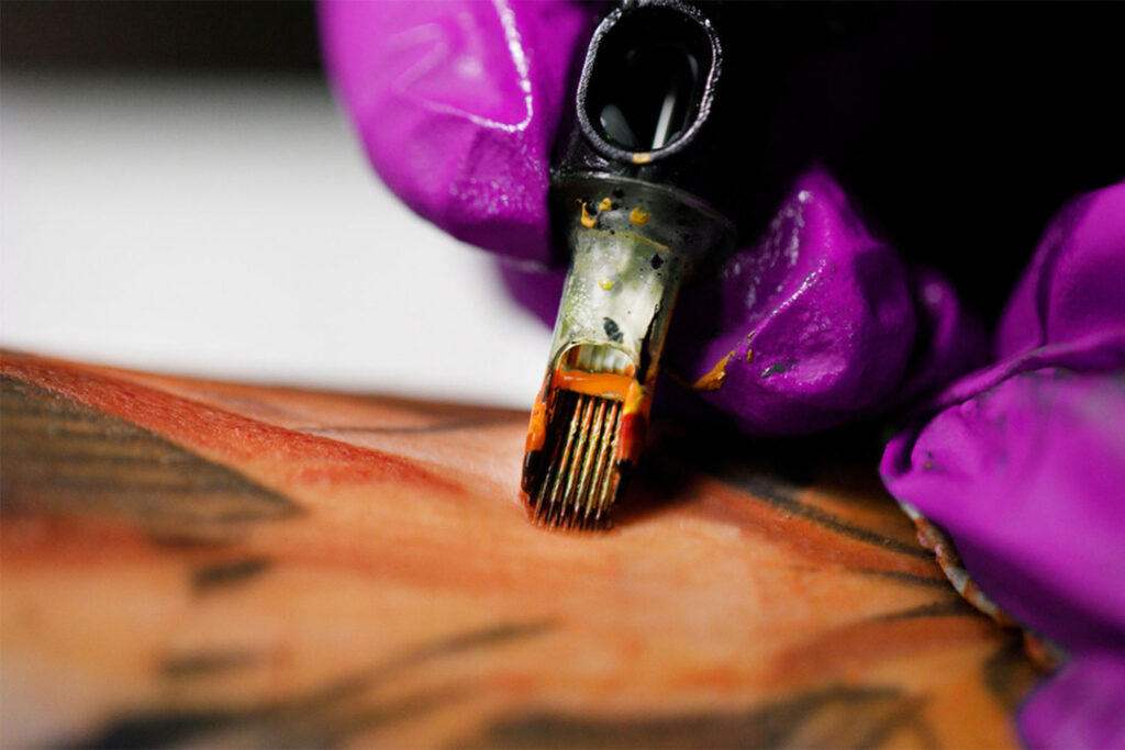 Can you reuse tattoo needles on fake skin