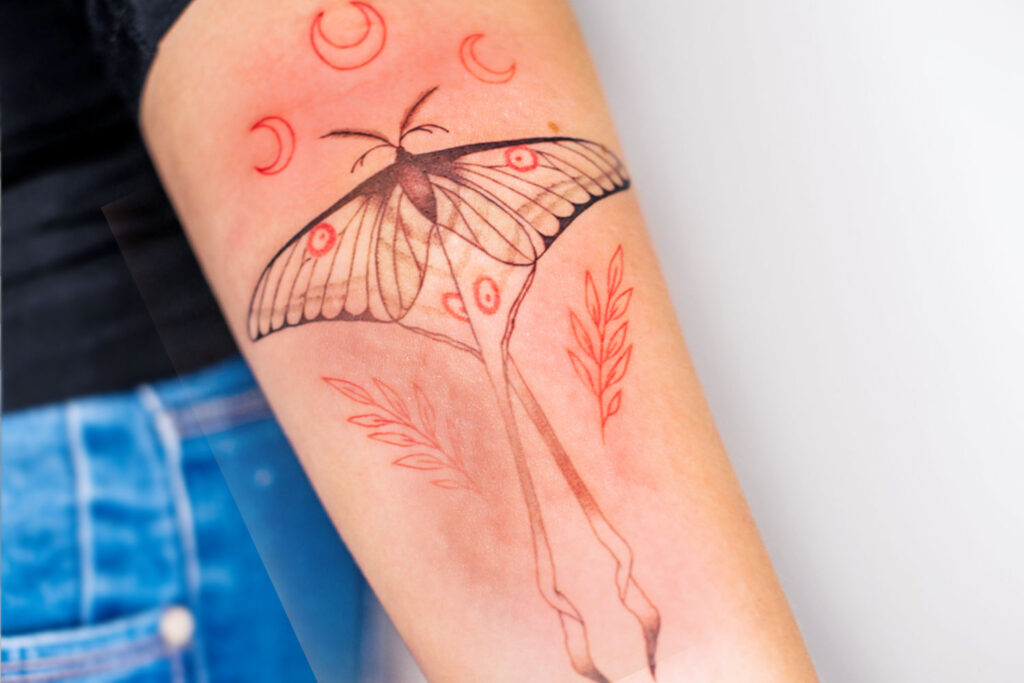 Does half sleeve tattoo go with your skin