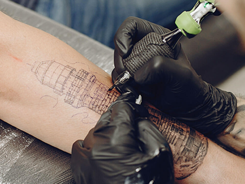 Impact of tattoo twitching