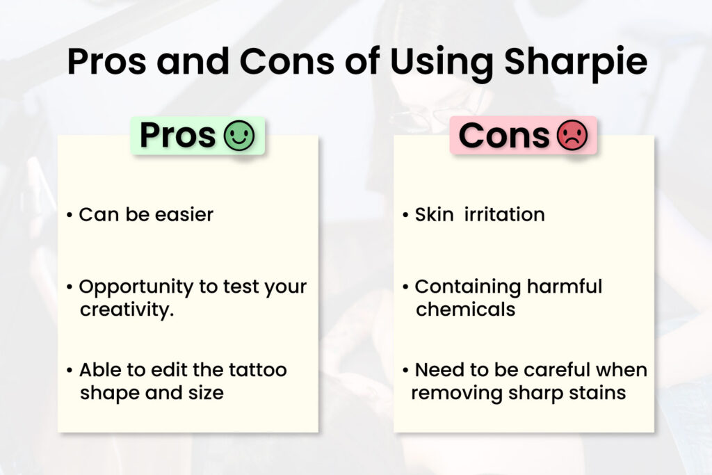 Pros and Cons of Using Sharpie