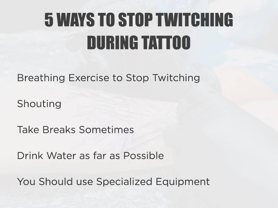 Impact of tattoo twitching