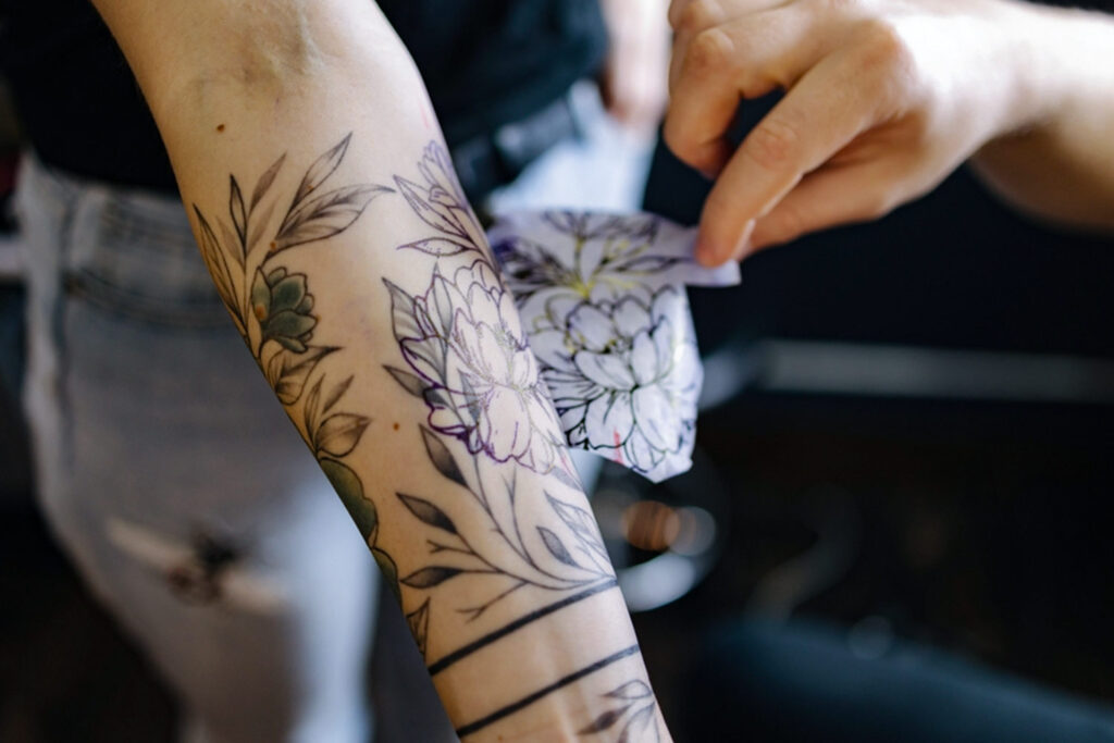 What is a tattoo stencil