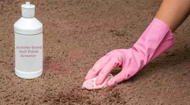 Acetone-based nail polish remover