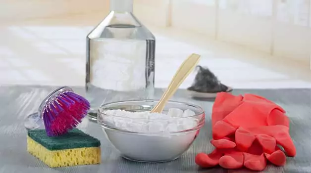 Baking soda + diet Ginger ale