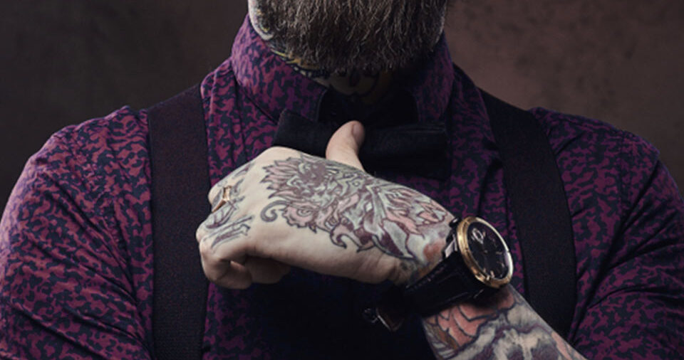 How to cover up a neck tattoo for work