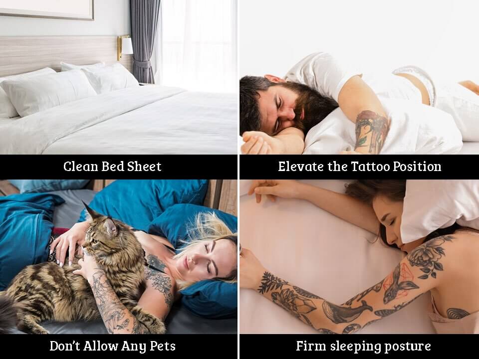Simple tips for sleeping with an uncovered tattoo