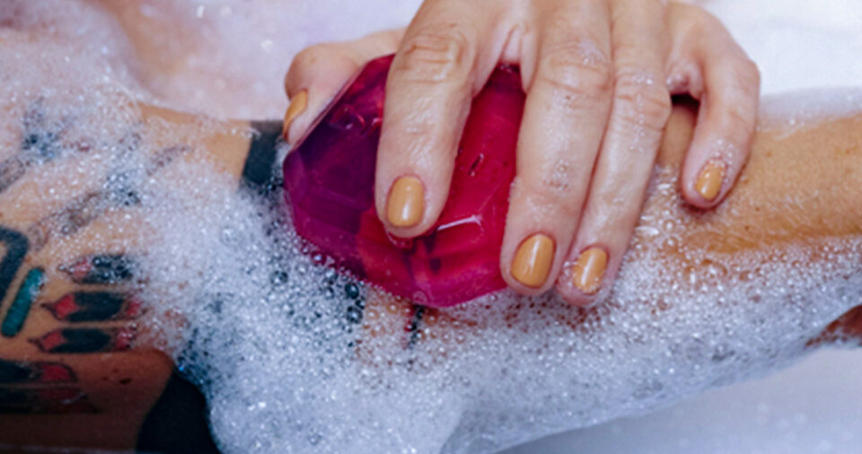 What happens if you use scented soap on a tattoo