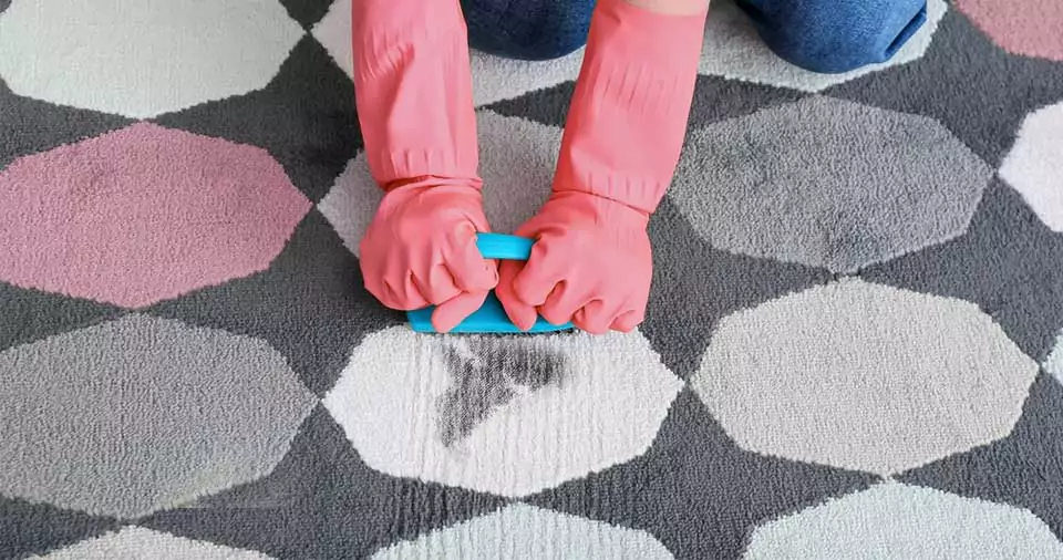 How to get tattoo ink out of carpet