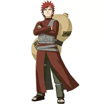 Gaara with his gourd