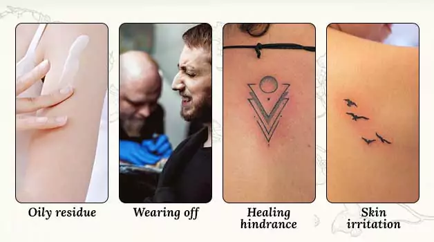 Why do some artist not like/Use numbing cream