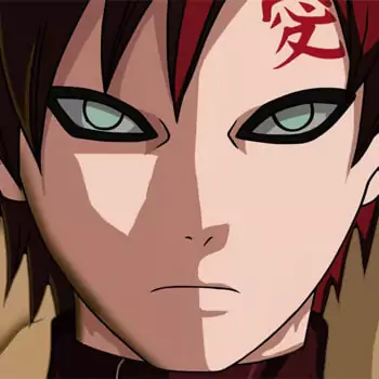 Gaara’s face