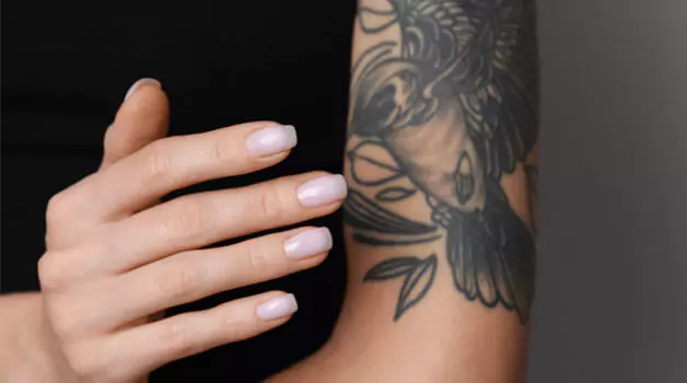 Take Care of Wrinkled Tattoo