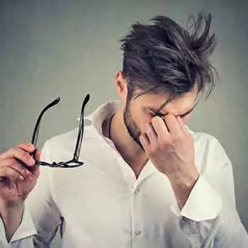 Double vision and dizziness