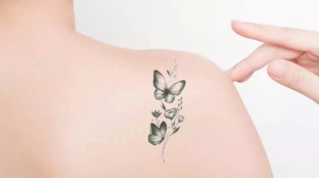 Reason why tattoos turn green