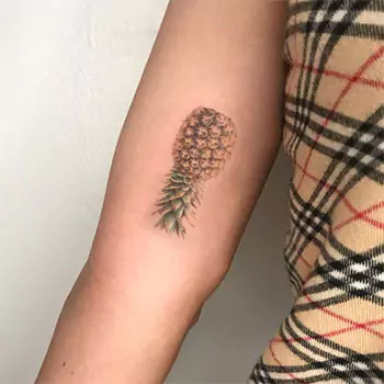 Upside-down pineapple