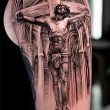 Vision of crucifixion