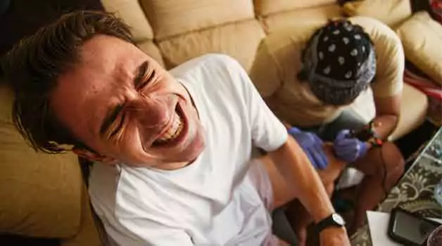 Where tattoos hurt the most