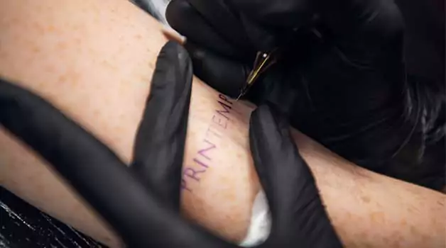 Why get rid of a stick and poke tattoo