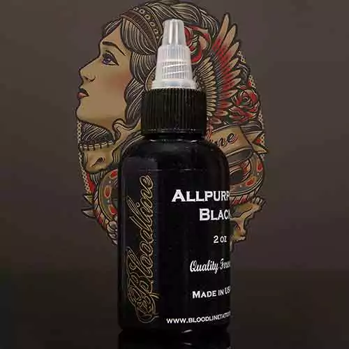 Best for Bold, Bright, and Long-Lasting - Bloodline Ink All Purpose Black