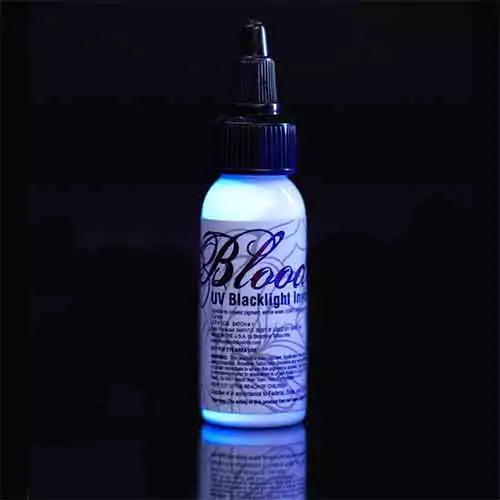 Best for smoothening heals - bloodline tattoo ink blacklight uv invisible USA