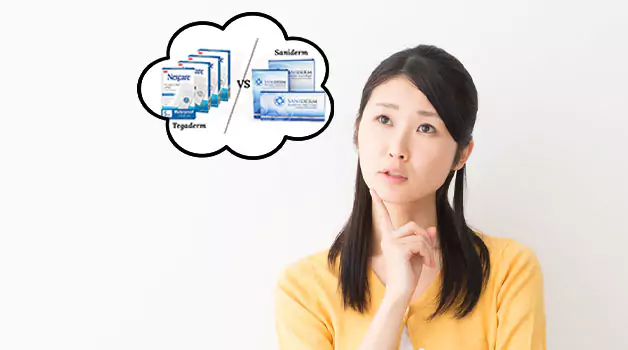 Choosing between tegaderm and saniderm