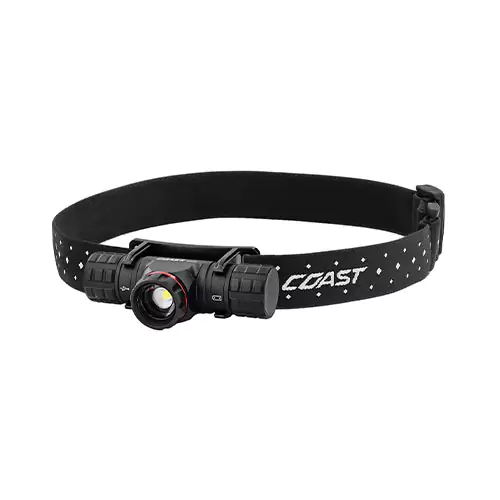 Coast xph30r 1000 lumen usb-c rechargeable dual power headlamp