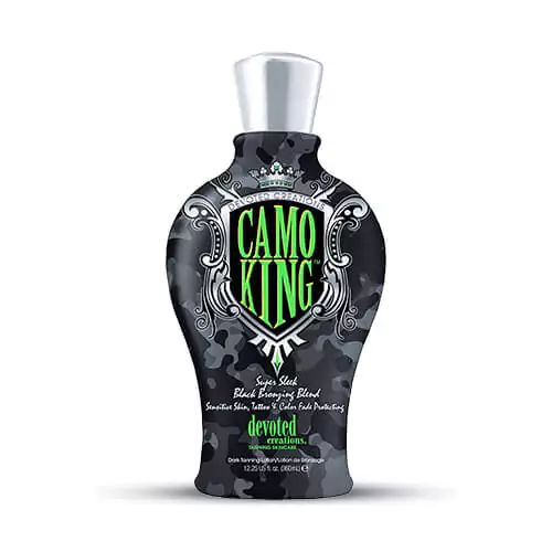 Devoted-creations-camo-king-black-bronzing-lotion-best-for-anti-aging-and-skin-firming-benefits