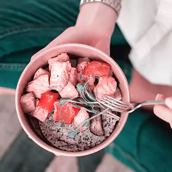 Keep your stomach full