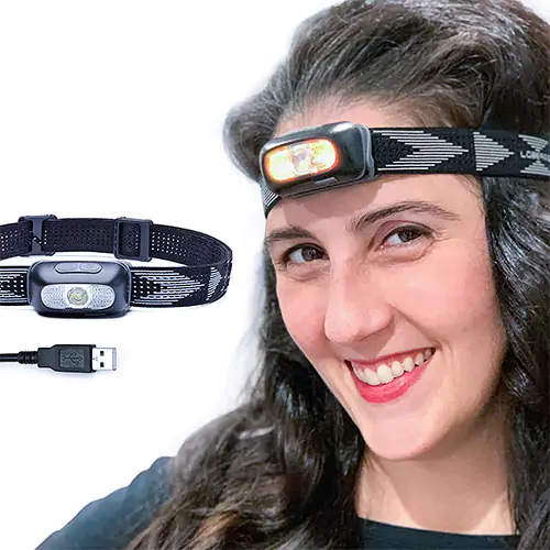 Lovebeams rechargeable headlamp