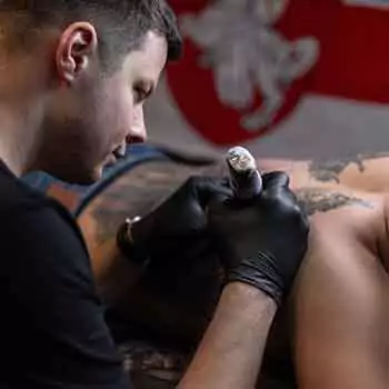 Professionalism of the tattoo artist