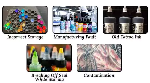 Reason why tattoo ink go bad