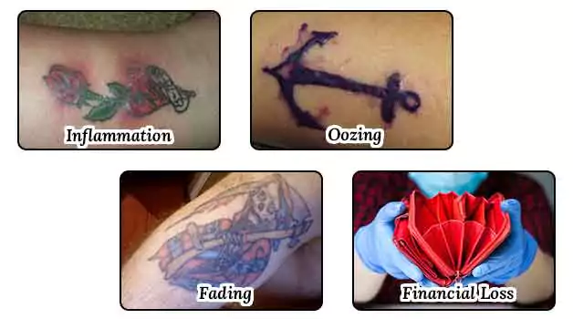 Scratching tattoo in sleep Possibility & damages it does