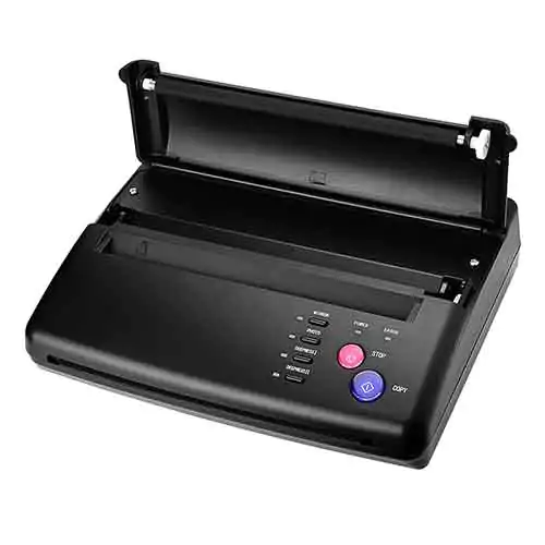 Tattoo transfer stencil machine copier printer