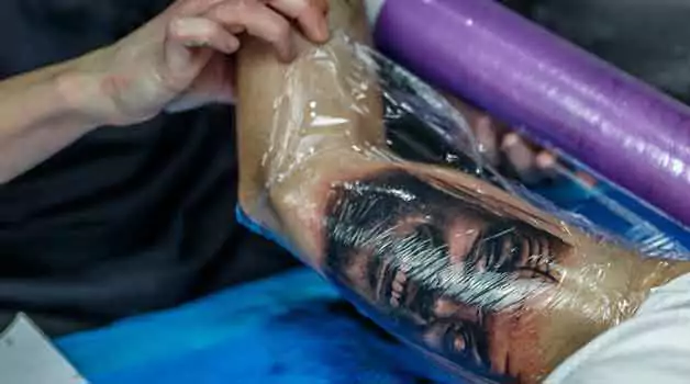 Time to remove initial tegaderm