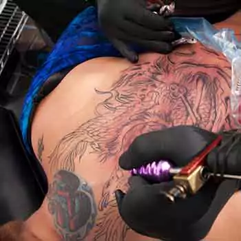 Uneven ink distribution