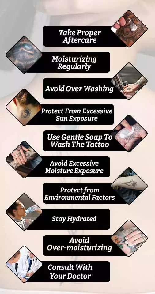 10 Ways to fix dry tattoos