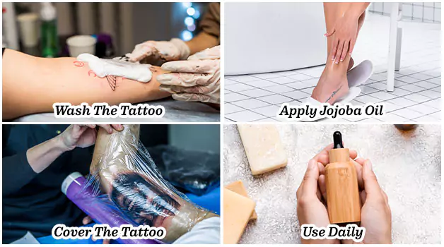 4 Ways to use jojoba oil for tattoos