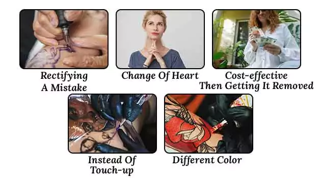 5 Reasons to color over a black tattoo