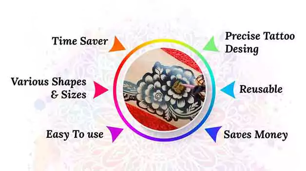 6 Benefits of using henna tattoo stencils