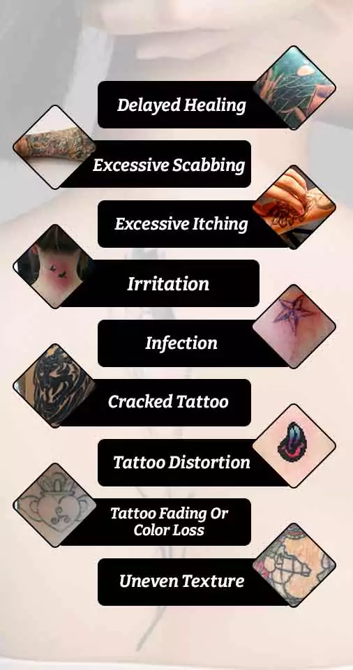 9 Risks of tattoo becoming too dry