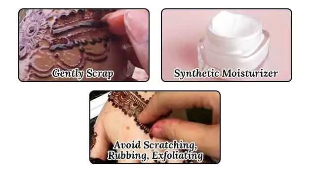 Aftercare steps for henna tattoos 3
