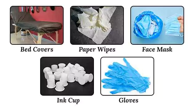 Apart from tattoo needles what other tattoo waste do you need to dispose