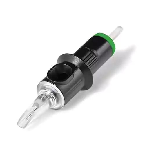 Cheyenne hawk safety needle cartridges