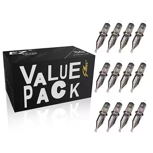 EZTAT2 50PCS tattoo mixed cartridge needles