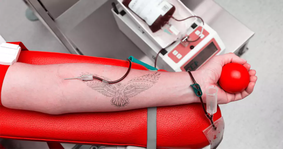 How Long after getting a tattoo can you donate plasma