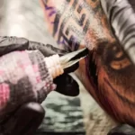 How deep should a tattoo needle go