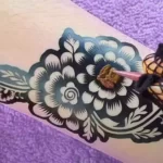 How to use henna tattoo stencils