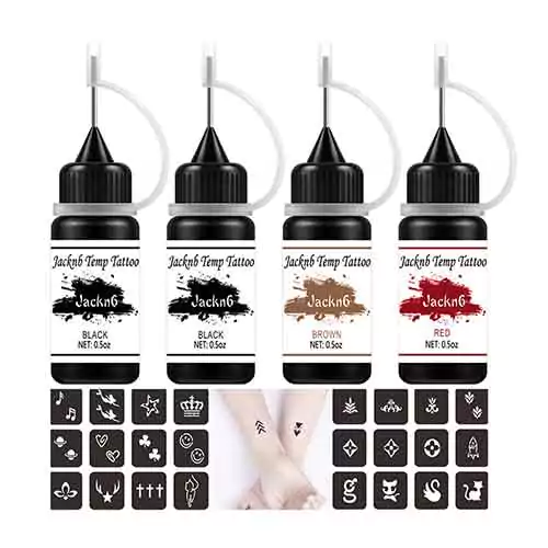 Jacknb temporary tattoo Kit