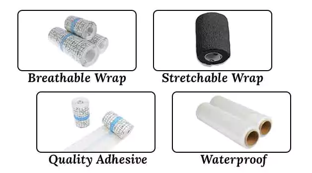 Qualities of a good waterproof tattoo wrap