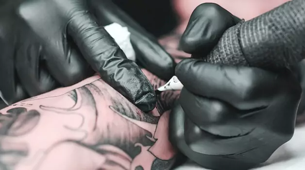 Stretch the skin properly